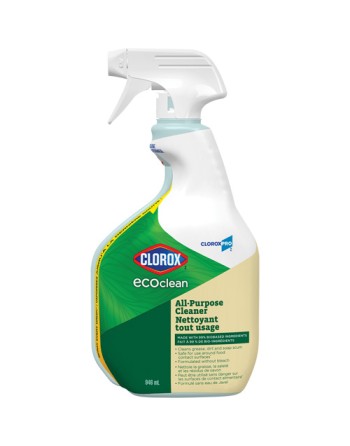 Clorox  55937 CloroxPro™ Clorox™ EcoClean All-Purpose Cleaner, 946 ml, Trigger Bottle - [DefendUse.com] - 55937 - Clorox® Cleani