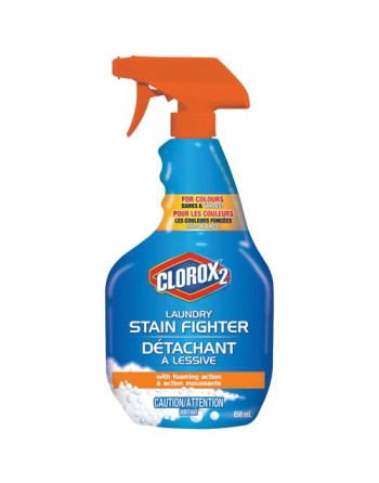 Clorox 01356 Laundry Stain Fighter, 680mL, Case of 9 - [DefendUse.com] - 01356 - Clorox® Laundry Room