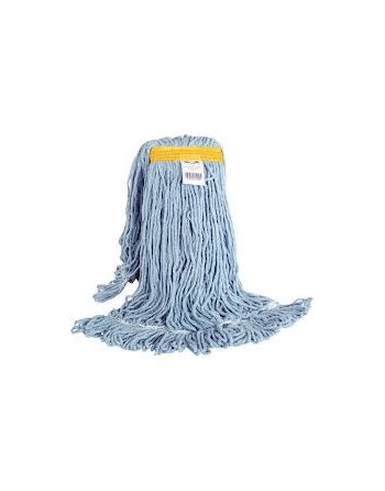 Wet Mop - Synthetic Looped End NB 24oz - Blue 12 Per Pack, Price Per EA - [Cleaning Supplies Canada Discounts] - 3092 - [DefendU