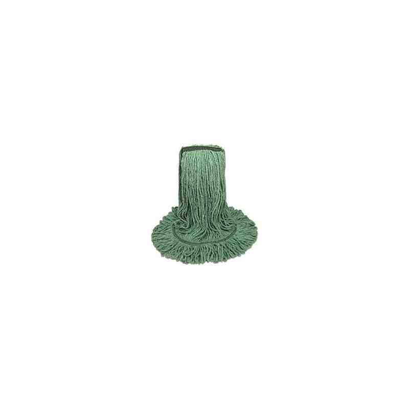 Wet Mop - Synthetic Looped End NB 24oz - Green 12 Per Pack, Price Per EA - [Cleaning Supplies Canada Discounts] - 3092G - [Defen