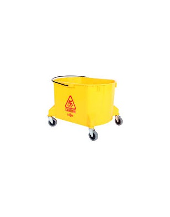 GLOBE Bucket Only 35qt - Yellow 1 Per Pack, Price Per EA - [Cleaning Supplies Canada Discounts] - 3076Y - [DefendUse.com]