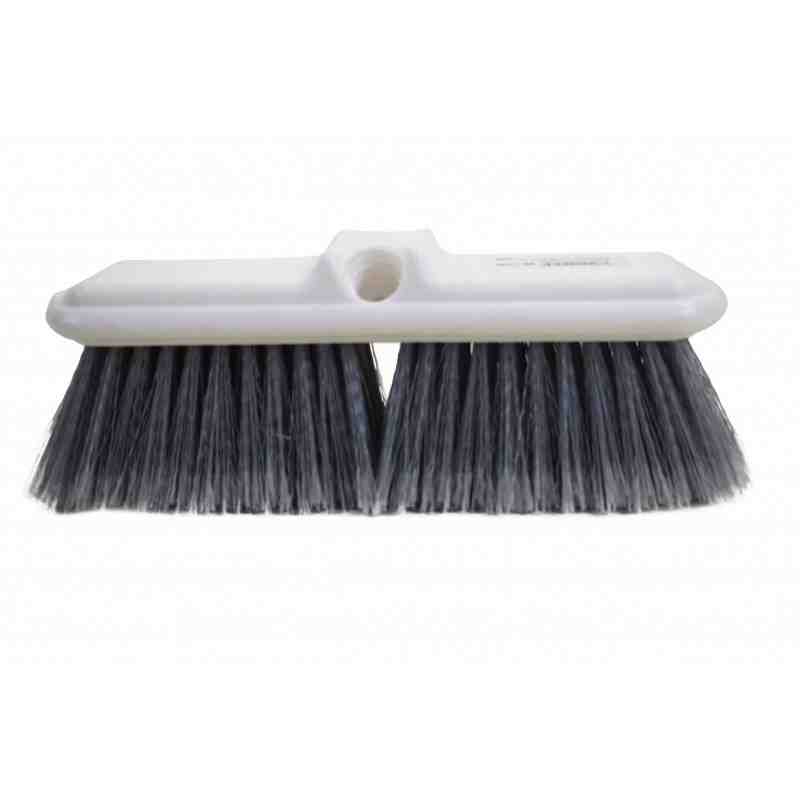 Brush - 10" Acid Resistant w/Bumper - Grey Fiber 6 Per Pack, Price Per EA - [Cleaning Supplies Canada Discounts] - 3627 - [Defen