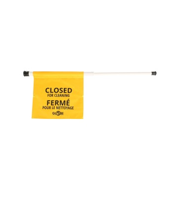 GLOBE Closed For Cleaning Sign English-French - [Cleaning Supplies Canada Discounts] - 7115 - [DefendUse.com]