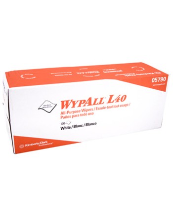 Wypall* L40 Wipers, 100/Box