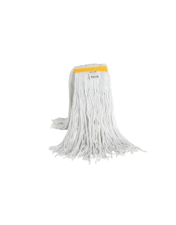 Wet Mop - Synthetic Cut End NB 24oz - White 12 Per Pack, Price Per EA - [Cleaning Supplies Canada Discounts] - 3088 - [DefendUse