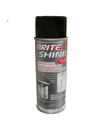 QUEST VAPCO 140611001-16AR Brite Shine Stainless Steel Cleaner-Polish, Case of 6 - [DefendUse.com] - 140611001-16AR - Quest Vapc