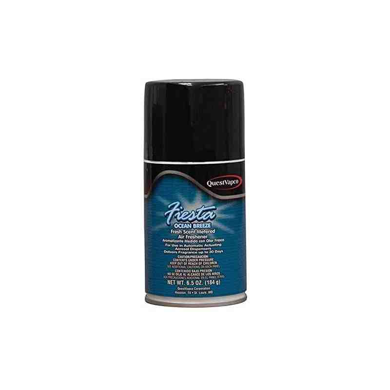 QUEST VAPCO, Dry Air Freshener, Aerosol, Ocean Breeze Scent, 20oz, Case of 12 - [Cleaning Supplies Canada Discounts] - 335000001