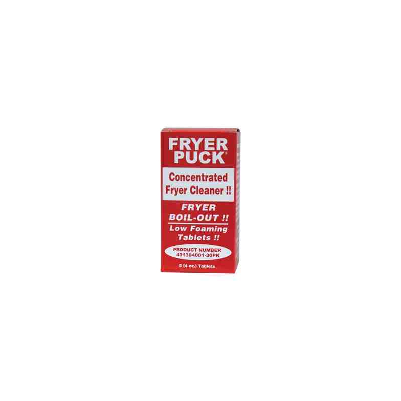 QUEST VAPCO 401404001-DISP Fryer Puck® Fryer Boil-Out Deep Fryer Cleaner Tablets, Boil-Out, Case of 40 - [DefendUse.com] - 40140