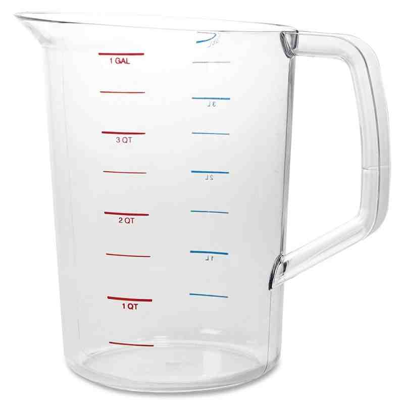 Rubbermaid Commercial Products FG321800CLR 4-Quart Bouncer Measuring Cup - [Cleaning Supplies Canada Discounts] - FG321800CLR - 