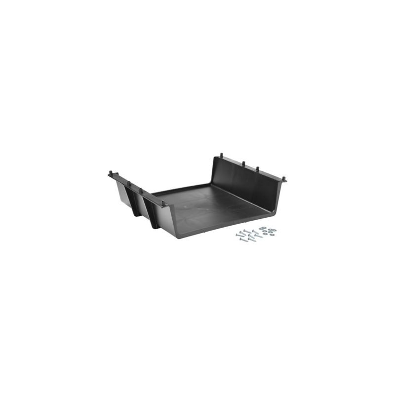 Housekeeping Cart - Under Deck Shelf Kit Fits Assorted Carts  - Black, 1/EA - [Cleaning Supplies Canada Discounts] - FG619600BLA