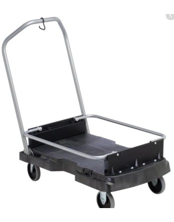 Rubbermaid FG9F5500BLA ProServe Ice Tote Cart for FG9F5300TBLUE and FG9F5400TBLUE Ice Totes - [DefendUse.com] - FG9F5500BLA - Pl