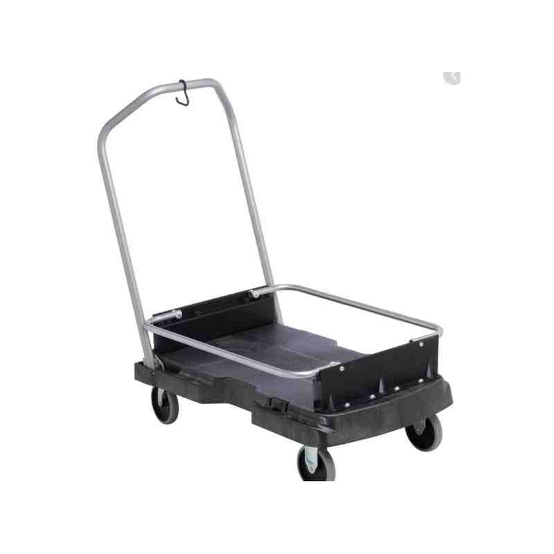 Rubbermaid FG9F5500BLA ProServe Ice Tote Cart for FG9F5300TBLUE and FG9F5400TBLUE Ice Totes - [DefendUse.com] - FG9F5500BLA - Pl