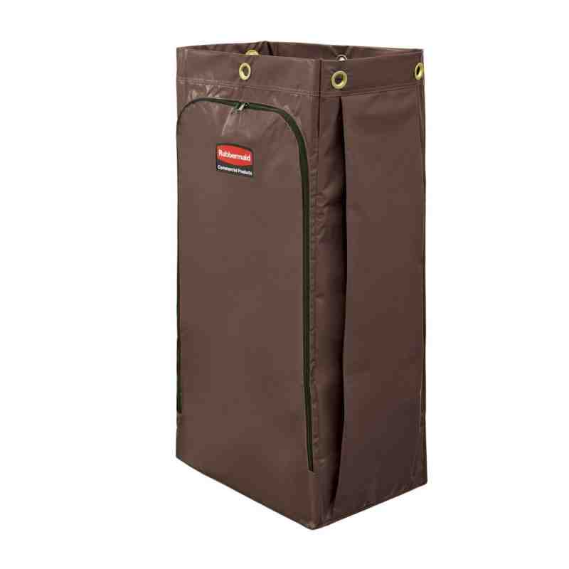 Janitorial Cleaning Cart Vinyl Bag - 34G High Capacity - Brown[6193], Each - [Cleaning Supplies Canada Discounts] - 1966885 - [D