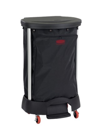 Rubbermaid FG630000BLA Premium 30 Gallon Black Linen Hamper - [Cleaning Supplies Canada Discounts] - FG630000BLA - [DefendUse.co