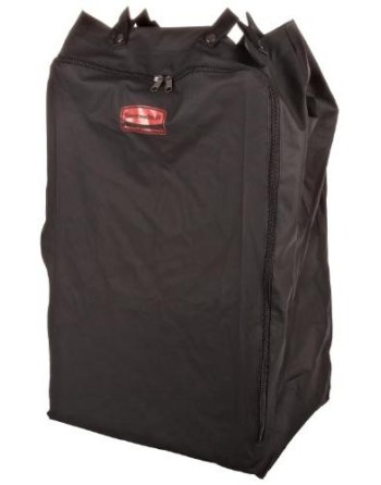 Rubbermaid FG635000BLA Executive 30 Gallon Black Linen Hamper Bag - [Cleaning Supplies Canada Discounts] - FG635000BLA - [Defend