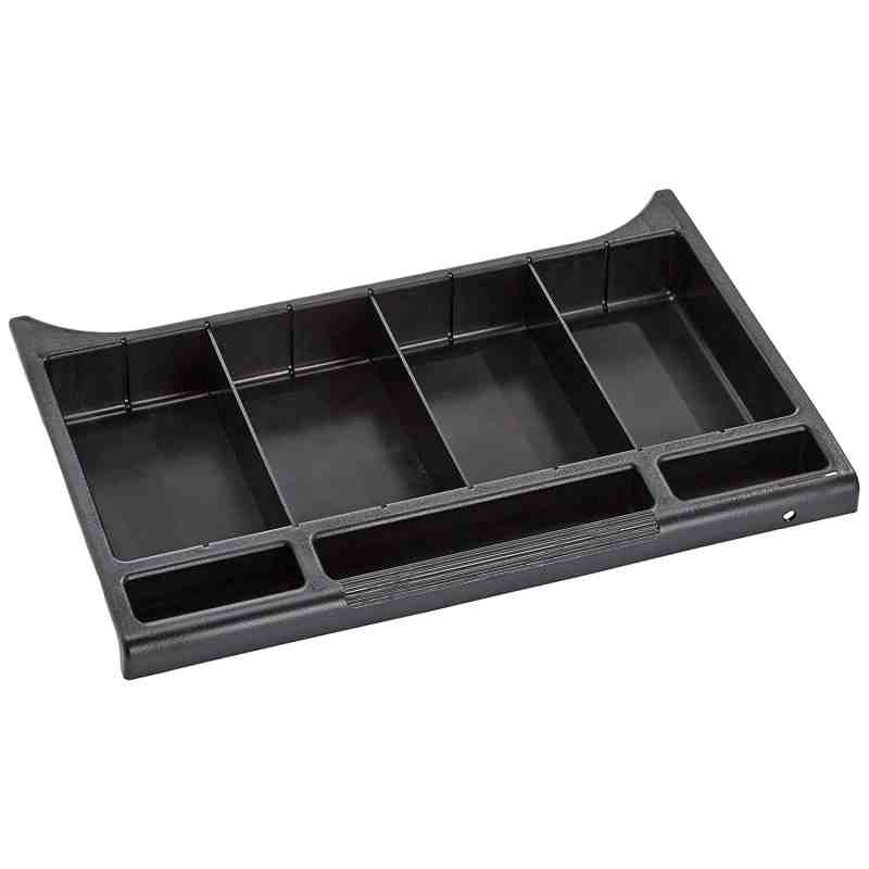 Rubbermaid Commercial Executive Series Locking Utility Drawer for Housekeeping Cart, Black (FG619900BLA) - [Cleaning Supplies Ca