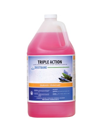 DUSTBANE 51347 Triple Action - Cleaner, Degreaser, and Disinfectant, Jug Container Size: 5 L - [DefendUse.com] - 51347 - Disinfe