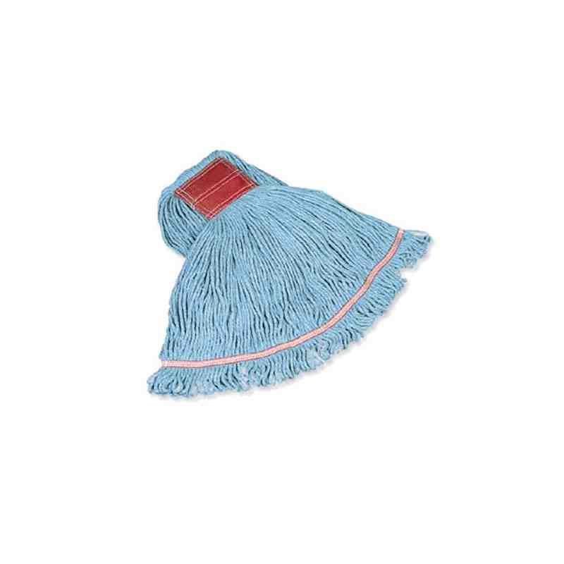 Rubbermaid FGC15306BL00 Blue Large Swinger Loop Wet Mop Head with 5" Headband - [Cleaning Supplies Canada Discounts] - FGC15306B