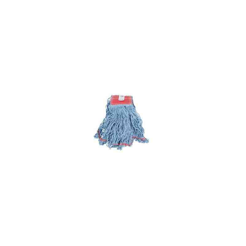 Rubbermaid FGC11306BL00 Swinger Loop Blend 24 oz. Blue Wet Mop with 1" Headband - [Cleaning Supplies Canada Discounts] - FGC1130