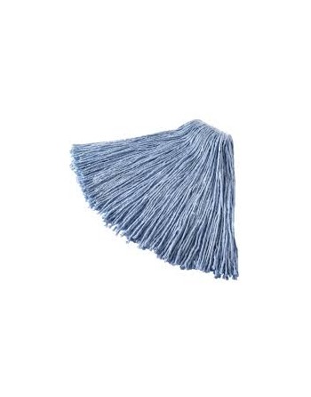 Rubbermaid Synthetic Blend Mop, 16-Ounce Size, 1-Inch White Headband, Blue (FGF13100BL00) - [Cleaning Supplies Canada Discounts]