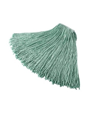 Rubbermaid FGF13200GR00 Wet Mop - Synthetic Blend Cut End - 24oz 1" - Green - [Cleaning Supplies Canada Discounts] - FGF13200GR0