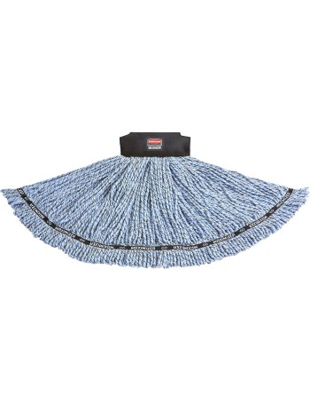 Rubbermaid 1924782 Blue Large Maximizer Blend Mop Head - [Cleaning Supplies Canada Discounts] - 1924782 - [DefendUse.com]