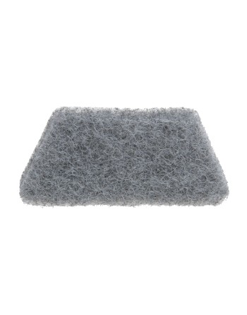 RUBBERMAID 2018784 Maximizer 3 in 1 Replacement Medium Scrubber Pad - Gray, Case of 12 - [DefendUse.com] - 2018784 - Maximizer™ 