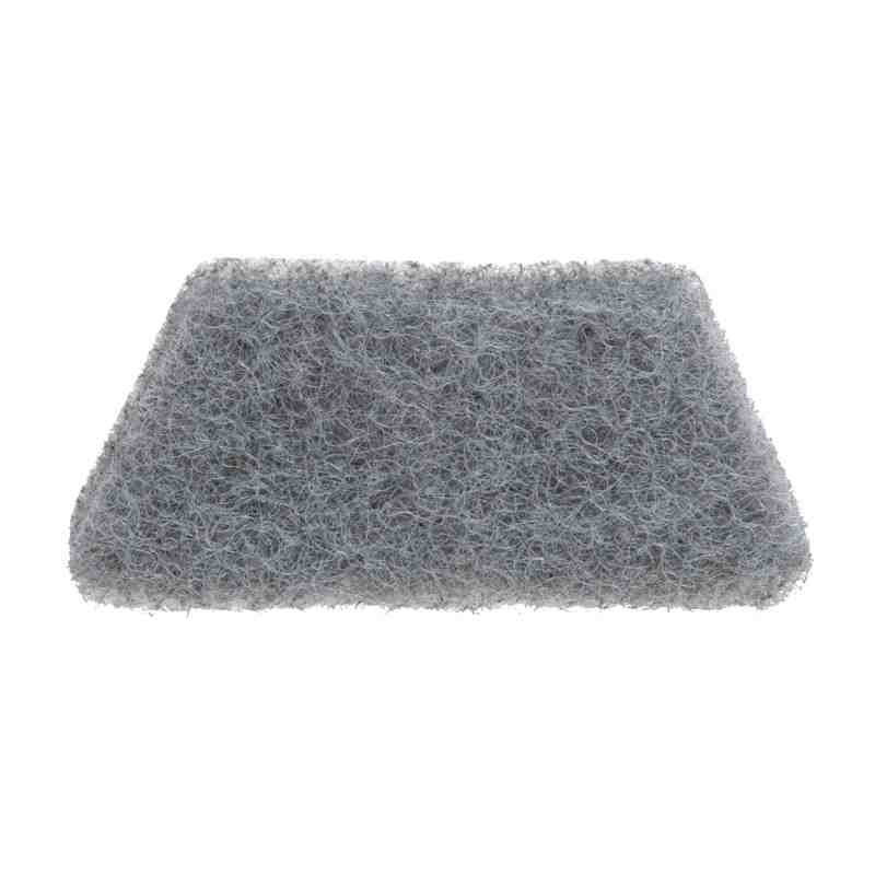 RUBBERMAID 2018784 Maximizer 3 in 1 Replacement Medium Scrubber Pad - Gray, Case of 12 - [DefendUse.com] - 2018784 - Maximizer™ 