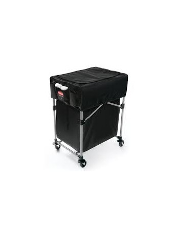 Executive Small Cover for 4 Bushel X-Carts - Black, 1/EA - [Cleaning Supplies Canada Discounts] - 1889863 - [DefendUse.com]