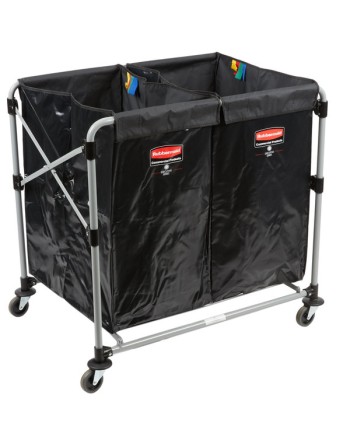 Rubbermaid 1881781 Executive Series Collapsible X-Cart, 2 to 4 Bushel - [DefendUse.com] - 1881781 - Executive Series