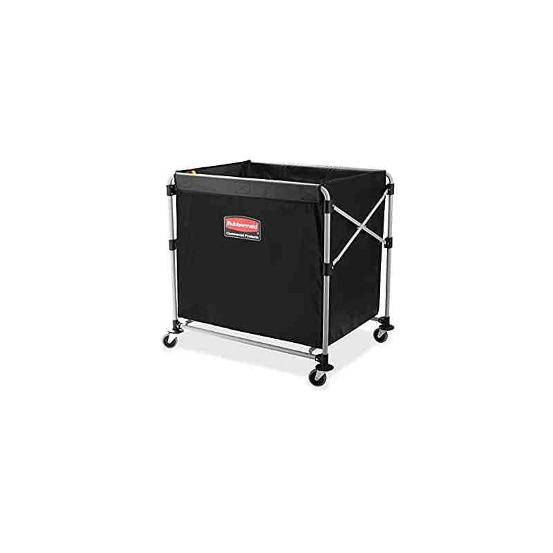 Rubbermaid 1881750 Laundry Cart - 8 Bushel Collapsible X-Cart - [DefendUse.com] - 1881750 - Executive Series