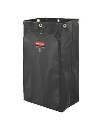 Rubbermaid 1966720 Executive 24 Gallon Black Vinyl Janitor Cart Bag - [DefendUse.com] - 1966720 - Executive Series