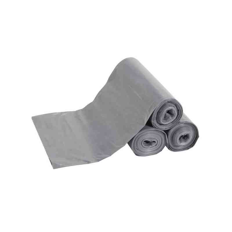 Polyliner Bags - 45x47" - 50G Cap-100pcs - Gray, 1/CS - [Cleaning Supplies Canada Discounts] - FG502888GRAY - [DefendUse.com]