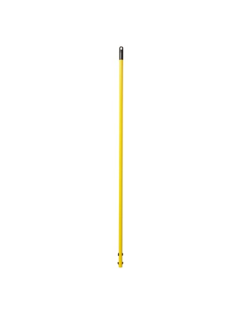 RUBBERMAID FGQ74900YL00 Hygen™ Economy Mop Handle, Metal, Quick-Connect Tip, 1-3/4" Diameter, 52" Length - [DefendUse.com] - FGQ