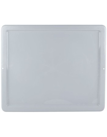 Rubbermaid FG173000GRAY Tote Box Lid for 1731 & 1732 - [Cleaning Supplies Canada Discounts] - FG173000GRAY - [DefendUse.com]