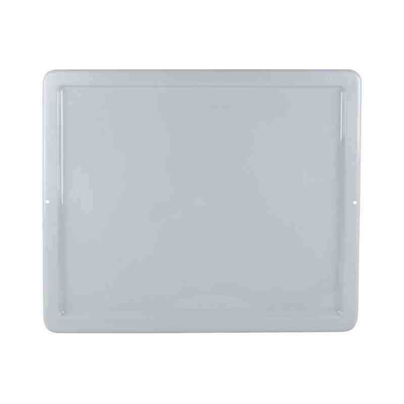 Rubbermaid FG173000GRAY Tote Box Lid for 1731 & 1732 - [Cleaning Supplies Canada Discounts] - FG173000GRAY - [DefendUse.com]