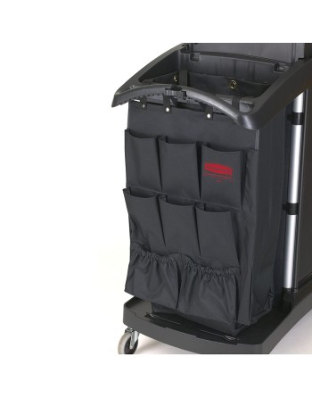 Exectuive 9-Pocket Fabric Organizer Cart Caddy, 6/EA - [Cleaning Supplies Canada Discounts] - FG9T9000BLA - [DefendUse.com]