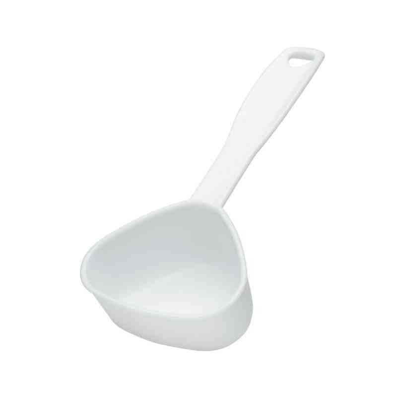 Rubbermaid FG9G8200WHT Measuring Scoop for Shelf Ingredient Bin, 1/2 Cup Capacity - [DefendUse.com] - FG9G8200WHT - Scoop