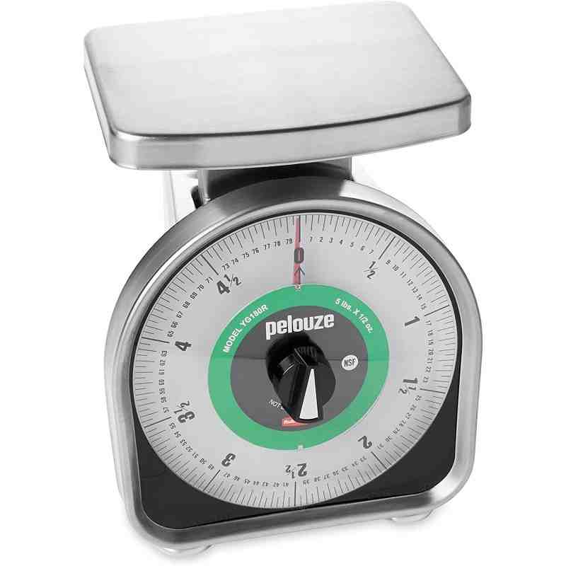 Mechanical Portion Control Scale 5lb 1/2oz, 6/EA - [Cleaning Supplies Canada Discounts] - FGYG180R - [DefendUse.com]