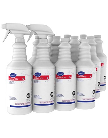 Diversey 95891789 Spitfire Professional All Purpose Power Cleaner Spray Bottle, 32 oz, 12 Pack - [DefendUse.com] - 95891789 - Di