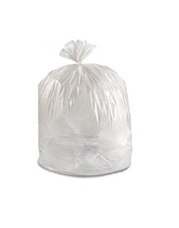 Garbage Bags - Regular White - 20X22, 500/CS - [Cleaning Supplies Canada Discounts] - 2022RW - [DefendUse.com]