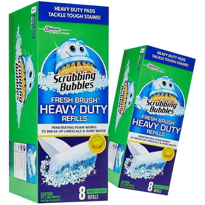 Scrubbing Bubbles - Toilet Fresh Brush Heavy Duty Refill - 8/8ct - [Cleaning Supplies Canada Discounts] - 62913335928 - [DefendU