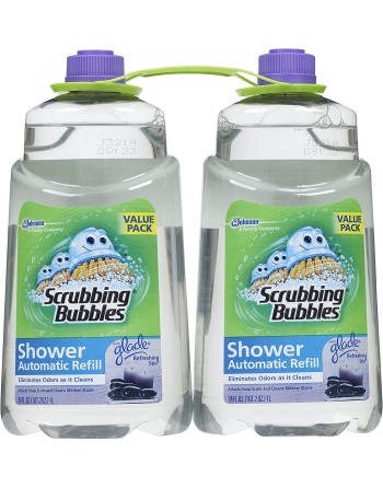 Scrubbing Bubbles - Shower Automatic Cleaner Refill Refreshing Spa - 6/1L - [Cleaning Supplies Canada Discounts] - 62913733519 -