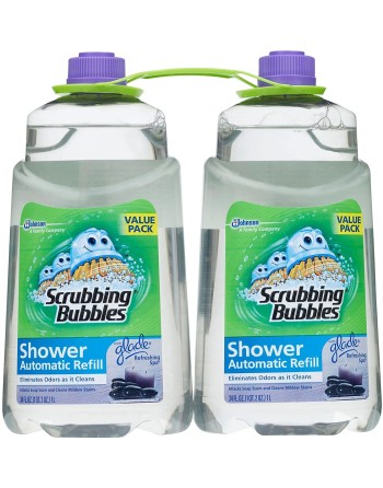 Scrubbing Bubbles - Shower Automatic Cleaner Refill - 6/1L - [Cleaning Supplies Canada Discounts] - 62913733502 - [DefendUse.com