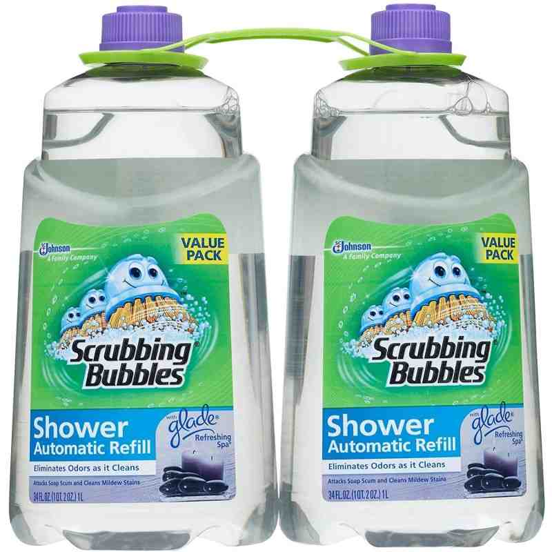 Scrubbing Bubbles - Shower Automatic Cleaner Refill - 6/1L - [Cleaning Supplies Canada Discounts] - 62913733502 - [DefendUse.com