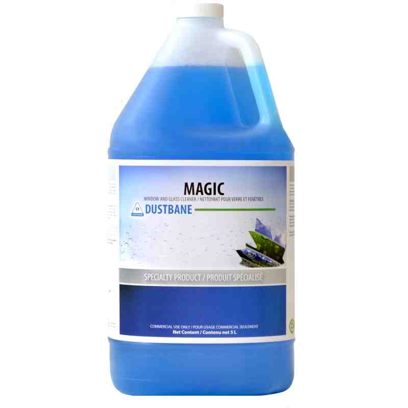 DUSTBANE  Magic Window & Glass Cleaner, Jug Container Size: 5 L - [DefendUse.com] - 53682 - Glass Cleaners