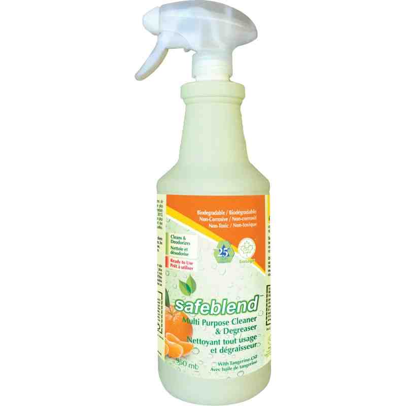 SAFEBLEND CRTOX0D Multi-Purpose Cleaner, Trigger Bottle Container Size: 950 ml - [DefendUse.com] - CRTOX0D - Safeblend™ 