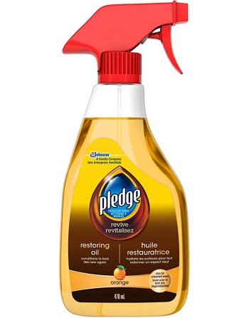 Pledge® Furniture Care,  Pledge w/Orange Oil Trigger, Case of 6/470ml - [DefendUse.com] - 62300223654 - Pledge® Cleaner & Disinf