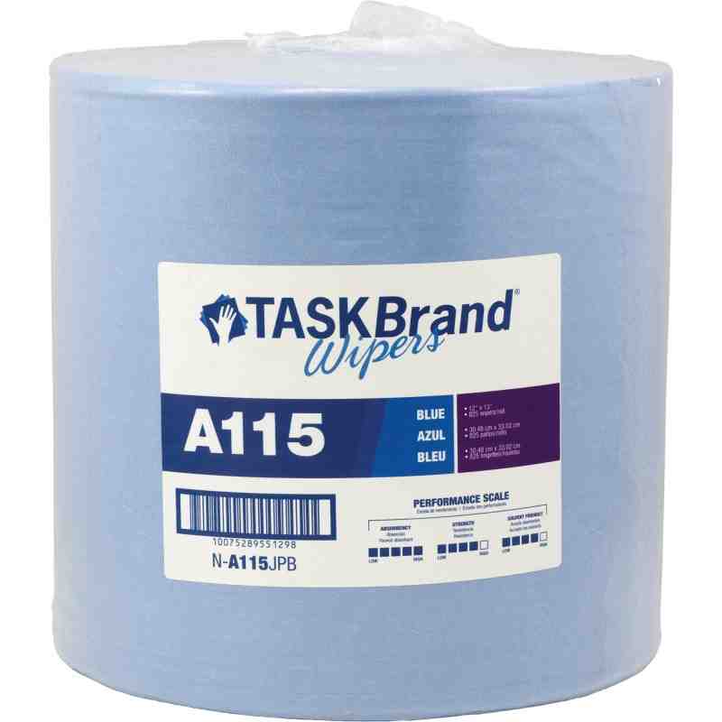 TaskBrand® A115 Advanced Performance Wipers Each 12" x 13"