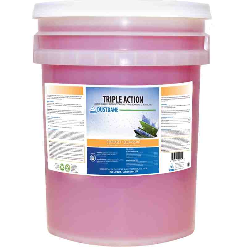 DUSTBANE 51349 Triple Action Disinfecting Cleaner & Degreaser, Pail Container Size: 20 L DIN: 02240187 - [DefendUse.com] - 51349